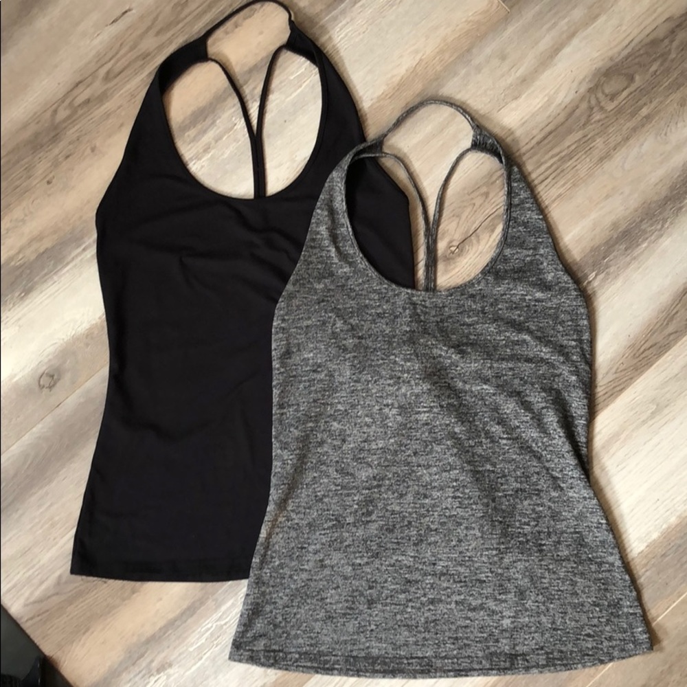 Two alo yoga tank tops